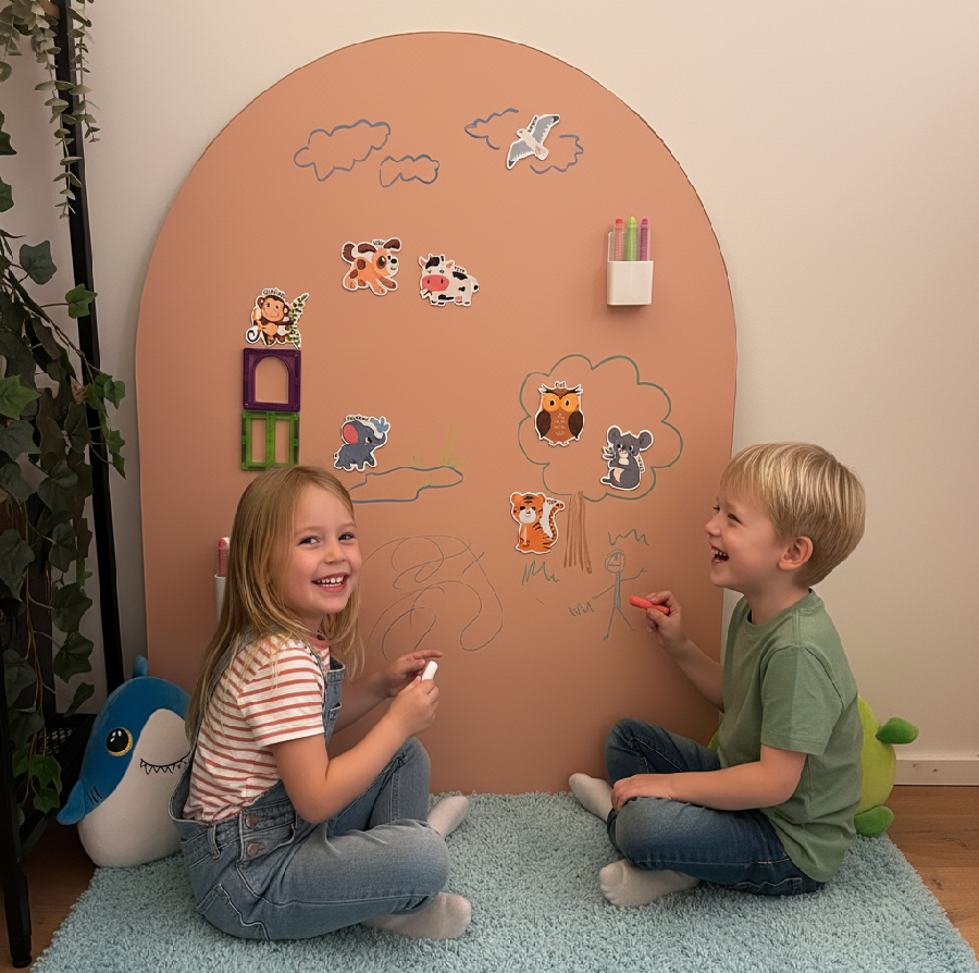 Magnetisk Kridttavle (76x95cm)