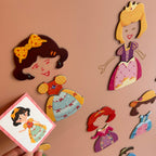 22stk Prinsessekostume magneter