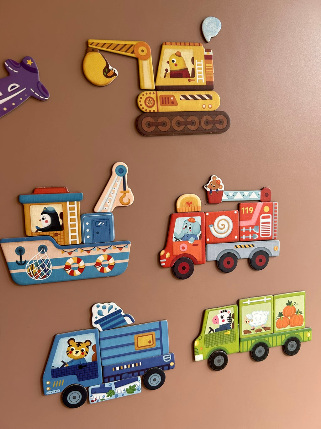 47stk Trafikmagneter