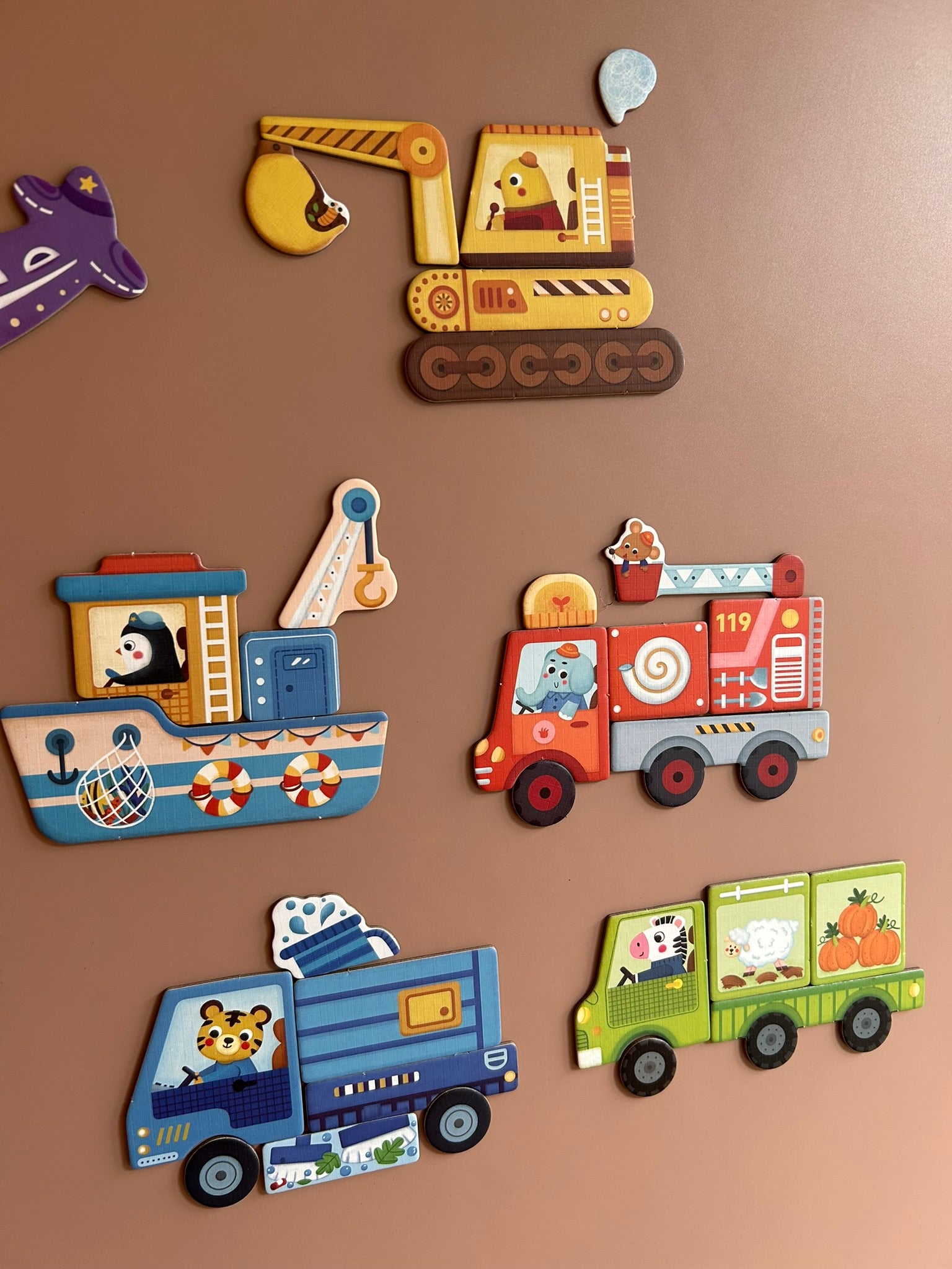 47stk Trafikmagneter