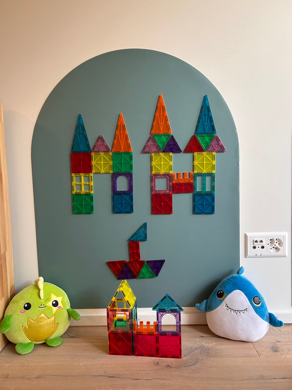 Magnetisk Kridttavle (76x95cm)