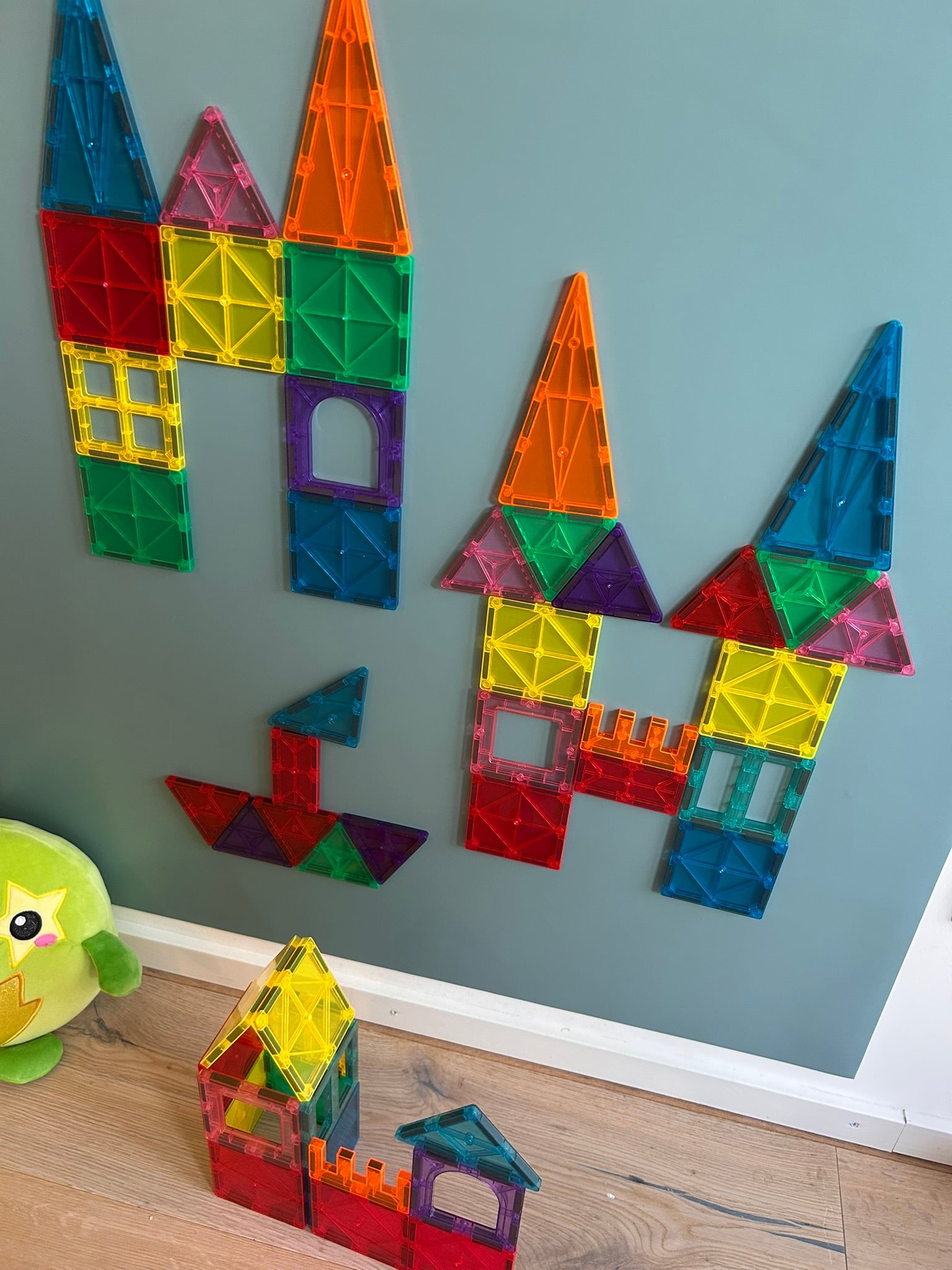 48 stk. magnetiske tiles sæt