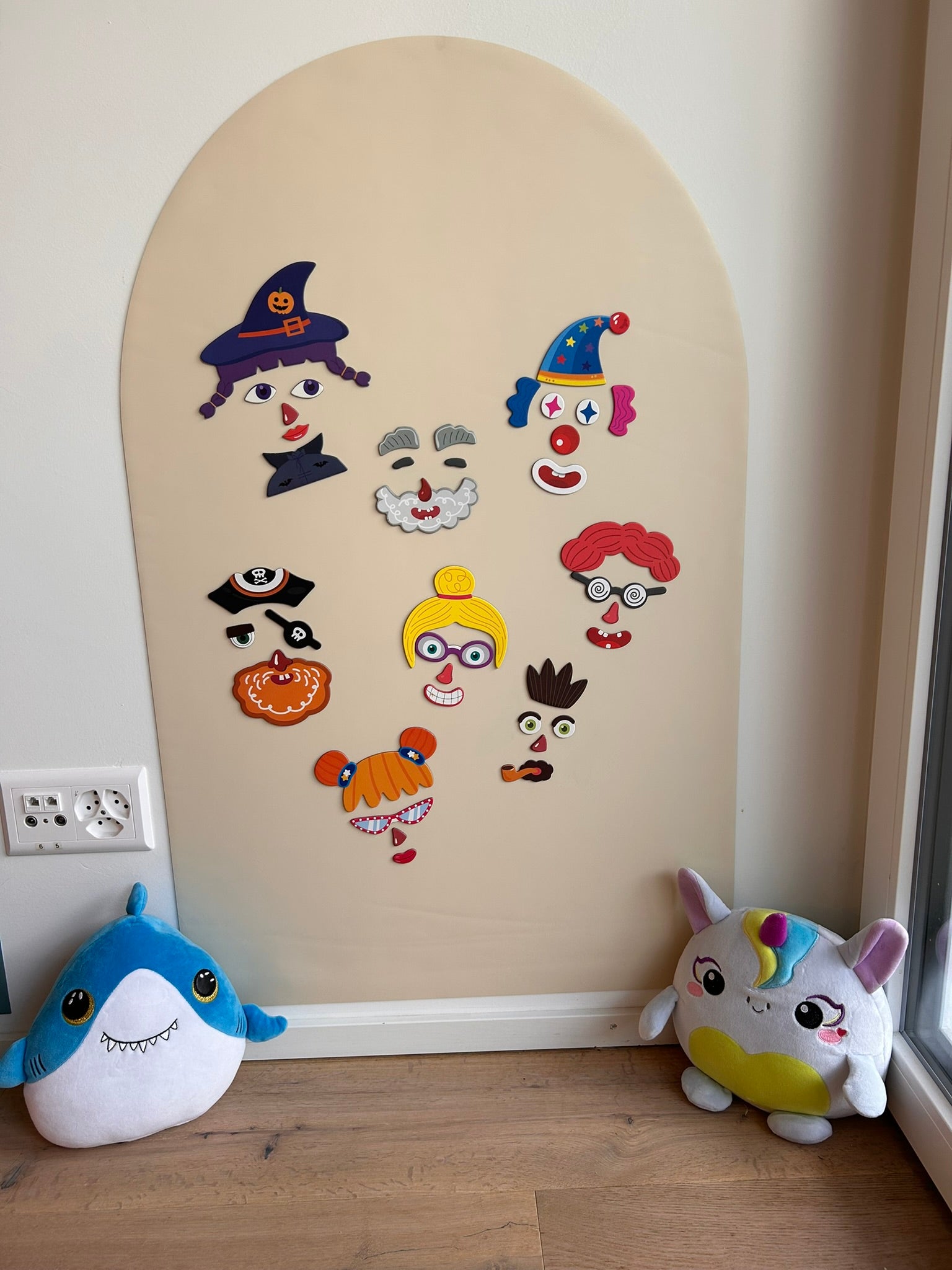 Magnetisk Kridttavle (76x95cm)