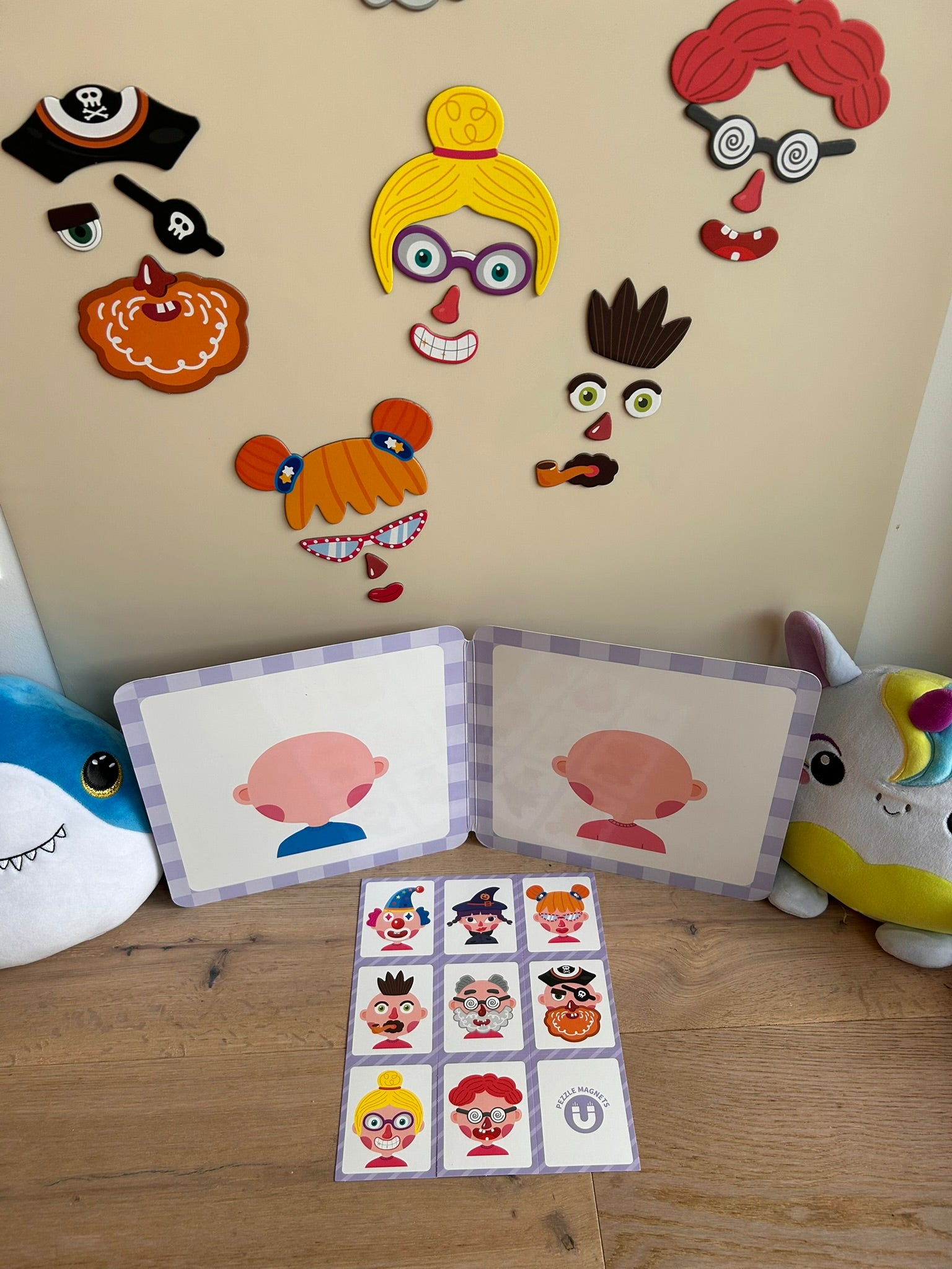 39stk Humørskiftende magneter