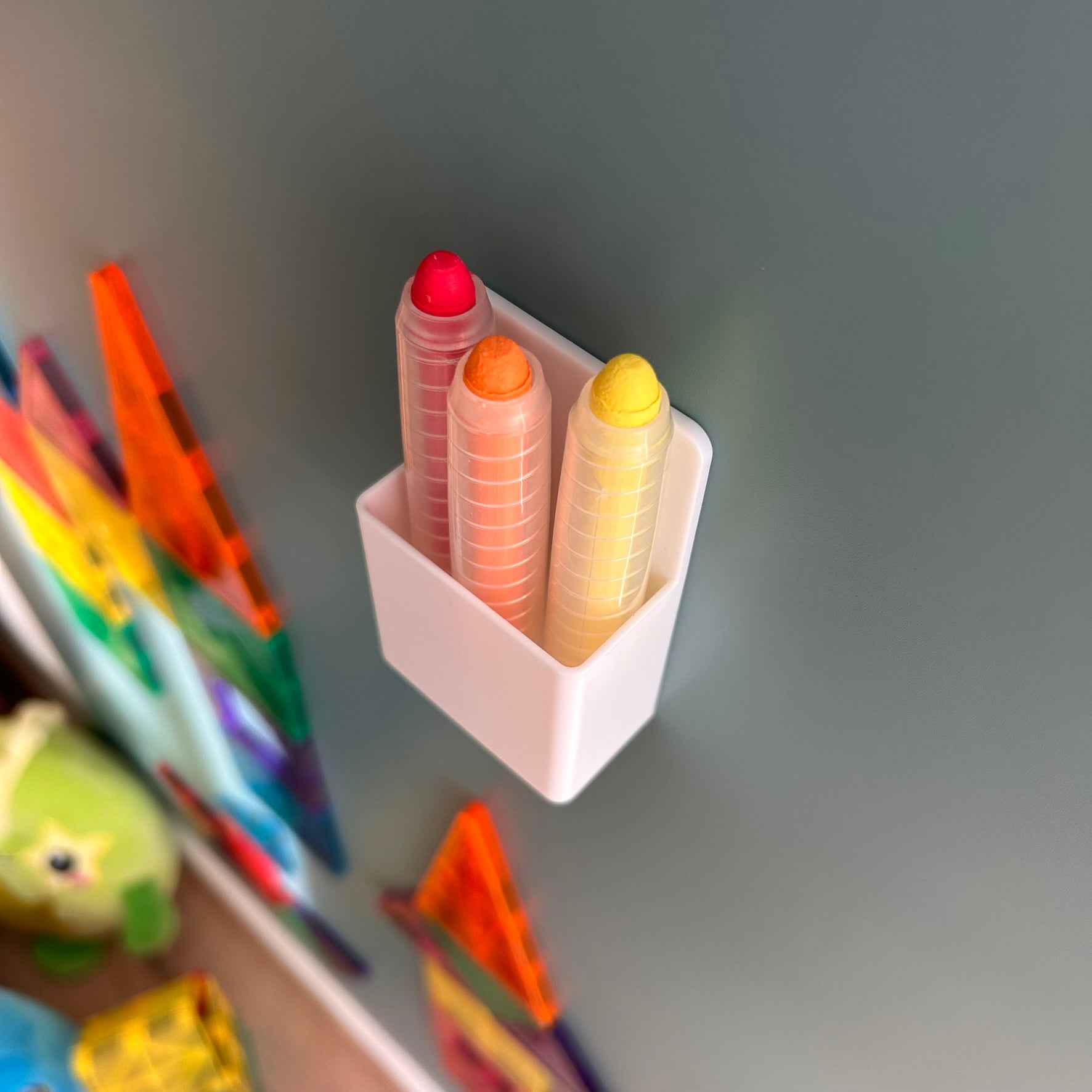 Vandopløseligt farvekridt - 6 stk./æske