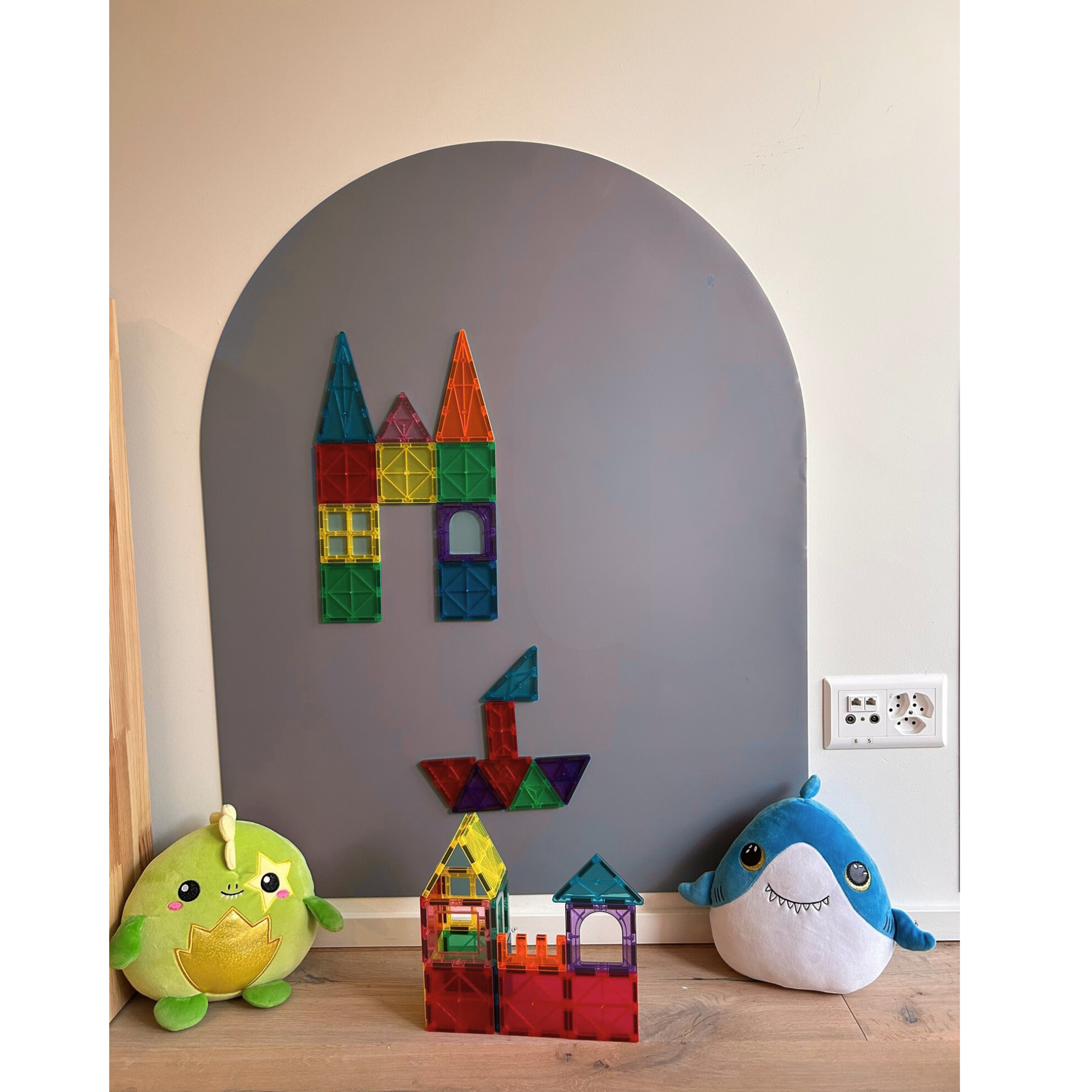 Magnetisk Kridttavle (76x95cm)